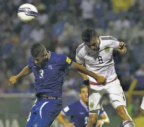  ?? ?? Peleado. El Salvador tiene como máximo rival en el área a la selección de México.