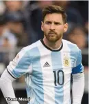  ??  ?? Lionel Messi