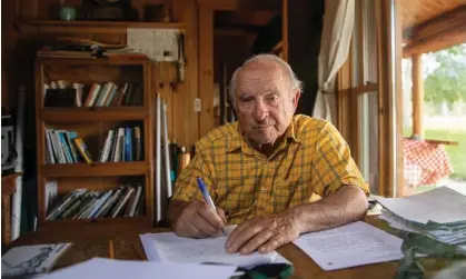  ?? Patagonia founder Yvon Chouinard at home in Wyoming. Photograph: Courtesy Patagonia/ZUMA Press Wire/REX/Shuttersto­ck ??