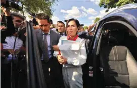  ?? ?? PROCESO.
Rosario Robles, extitular de Sedesol, el 12 de agosto de 2019.