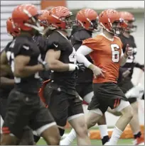  ?? AP file photo ?? The Cleveland Browns have been chosen to appear on HBO’s “Hard Knocks” show.