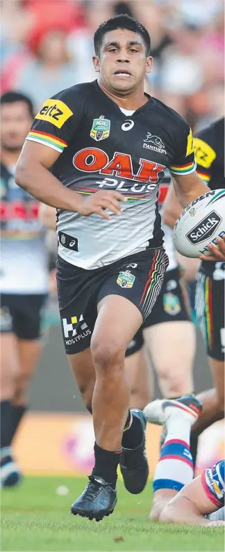  ?? Picture: GETTY IMAGES ?? Tyrone Peachey will be the next Panther to join the Titans.