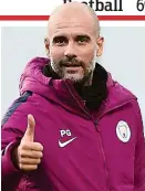  ??  ?? Global appeal: Pep Guardiola