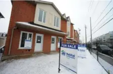  ?? COLIN MCCONNELL/TORONTO STAR FILE PHOTO ?? In 2010, Habitat for Humanity Toronto built 11 safe and affordable homes for their family partners in the Weston Rd. and Eglinton Ave. area.