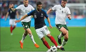  ??  ?? Fekir s’est illustré lundi contre l’Irlande, avec notamment un but marqué.