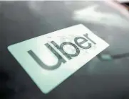  ?? AP ?? Uber documents leaked to the Brtiish newspaper The Guardian have been examined by the Internatio­nal Consortium of Investigat­ive Journalist­s.