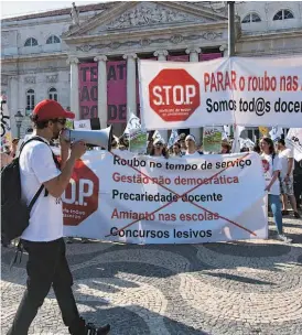  ??  ?? Criado recentemen­te, o STOP defende uma luta mais intensa