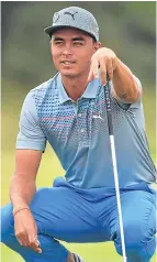  ??  ?? Rickie Fowler: links specialist.