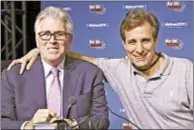  ??  ?? Mike Francesa and Chris Russo discuss one of the most controvers­ial moments in their history in upcoming 30 for 30 film.