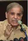  ??  ?? Sharif: the Leader of the Opposition in the lower house of parliament is currently under the custody of the National Accountabi­lity Bureau.