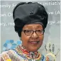  ??  ?? PROPERTY CLAIM: Winnie Madikizela-Mandela