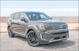  ?? Findlay ?? The 2020 Kia Telluride sport utility vehicle is available at Findlay Kia.