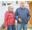  ?? FOTO: JANA BAUCH ?? Reinhild und Walter Quanz geben ihr Haus in Wegberg ab.