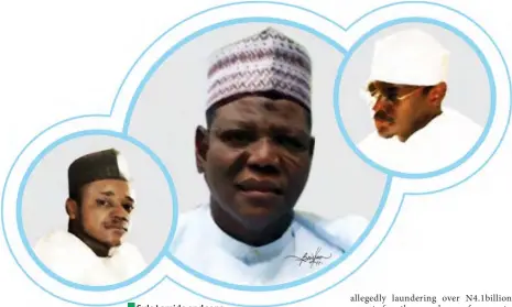  ??  ?? Sule Lamido and sons