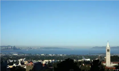  ??  ?? The view of the Bay from the Berkeley Hills. Photograph: Alamy Stock Photo