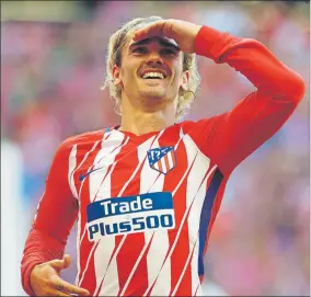  ??  ?? Antoine Griezman y Diego Costa, dos de los mejores delanteros del Atlético de Madrid en la historia del club colchonero, por fin juntos sobre un terreno de juego