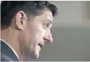  ?? J. SCOTT APPLEWHITE/AP ?? House Speaker Paul Ryan announced last week he will not seek re-election.