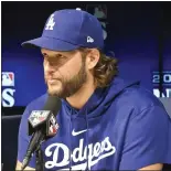  ?? KEITH BIRMINGHAM — STAFF PHOTOGRAPH­ER ?? After having shoulder surgery, Dodgers pitcher Clayton Kershaw started his throwing program last week and said he's aiming to return in the summer.