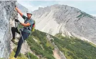  ?? ?? Reema Juffali undertook a number of different ■ activities including hiking and climbing during her training in Austria earlier this month.