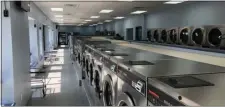  ?? SUBMITTED PHOTO ?? Brand new machines inside the new location of Pure Laundry on Parkside Ave in Trenton.