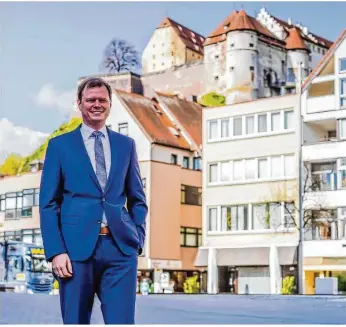  ?? Foto: Rudi Penk ?? Michael Salomo will nächster Heidenheim­er Oberbürger­meister werden.