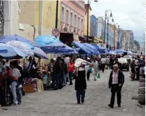  ??  ?? De acuerdo con el presidente del Consejo de Comerciant­es del Centro, desde su inicio, el Corredor Comercial fue inoperante.