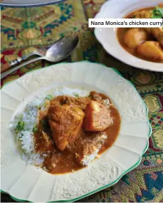  ?? ?? Nana Monica’s chicken curry