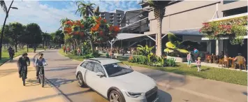  ??  ?? NEW LOOK: Cairns Regional Council has released its concept for a transforme­d Esplanade.