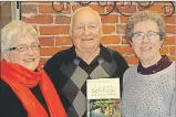  ?? 46#.*55&% 1)050 ?? First Spiritual Exercises retreat guides from left, Julia DonahoeMac­Donald, Gilles Michaud and Michelle Mahoney.