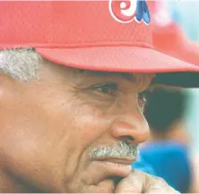  ?? DL/ARCHIVO ?? Felipe Rojas Alou fue formador de Pedro Martínez y dirigió a Vladimir Guerrero.