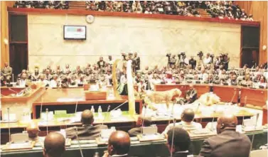  ??  ?? The National Assembly of Zambia