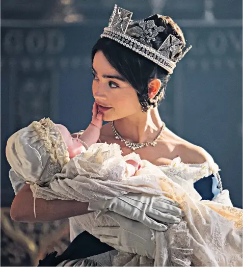  ??  ?? Labour gains: Jenna Coleman returns as Victoria in the new series on ITV