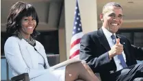  ??  ?? NETFLIX TELEVISON DEAL Michelle and Barack Obama