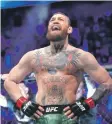  ??  ?? Conor McGregor