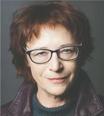  ?? MARIANNE DESCHÊNES ?? Award-winning Canadian author Andrée A. Michaud recruits elements of the natural world to establish emotional connection­s to the characters who inhabit her dark and intriguing novels.