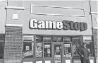  ?? JONATHAN WEISS/ SHUTTERSTO­CK. COM ?? GameStop, a struggling video game retailer, has seen its stock price soar as a group of smaller investors take on Wall Street.