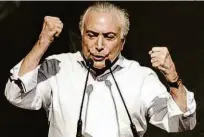  ?? Marcelo Justo - 5.mai.18/folhapress ?? O presidente Michel Temer virou alvo de operação da Lava Jato por causa de contrato com a Odebrecht