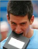  ??  ?? Djokovic a gagné son premier titre à Amersfoort (Pays-Bas) en 2006.