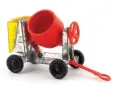  ??  ?? 2 The dinghy in Hot Wheels packaging. ▼ Site Cement Mixer.