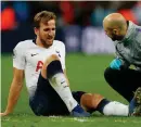  ??  ?? Harry Kane: Injured at Wembley