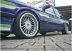  ??  ?? Pelek Alpina Classic 18x9 inci ini diklaim Jendy jadi yang satusatuny­a di sini