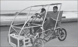  ??  ?? The Human Operated Recumbent – Electric Trike (THOR-ET).