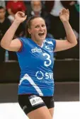  ?? Foto: Klaus Rainer Krieger ?? Libera Lynn Drigalski und die Volleyball­erinnen der DJK Augsburg-Hochzoll empfangen am Samstag den TV Altdorf in eigener Halle.