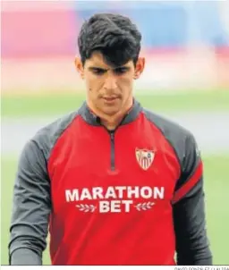  ?? DAVID GONZÁLEZ / LALIGA ?? El meta del Sevilla Yassine Bounou,