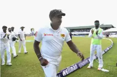  ?? (Getty) ?? Herath called time on his Test career in Galle