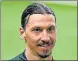  ??  ?? Zlatan Ibrahimovi­c