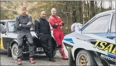  ?? PICTURES: PA/BBC ?? TURNING BACK THE CLOCK: The three Top Gear stars drove models of cars once driven by their fathers as part of the new series.