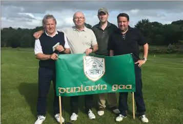  ??  ?? Third prize went to Pearse Daly, Grame Wilson, Vincent Cronin and Gordon Cronin.