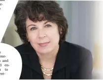  ??  ?? Meg Wolitzer will talk about the gender politics involved in labelling fiction by women as a category distinct from the rest.