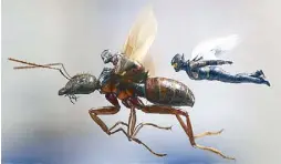  ?? AP ?? Photo shows a scene from ‘Ant-Man and the Wasp.’